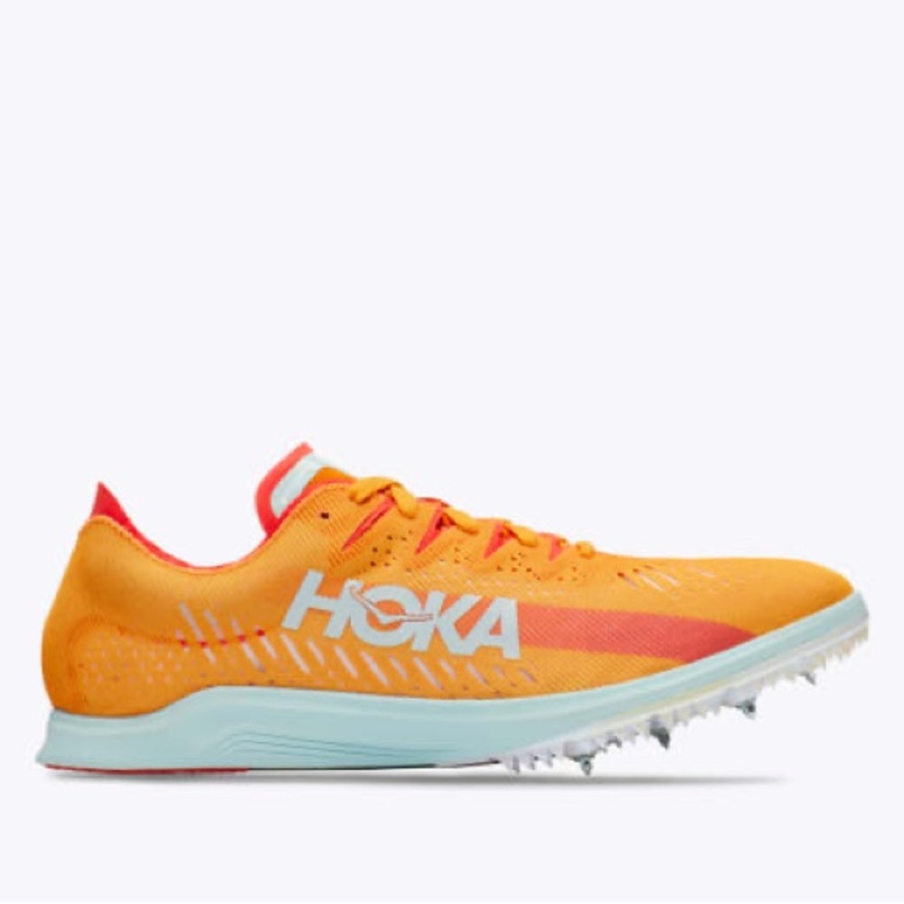 Hoka cielo x ld spikes radiant yellow